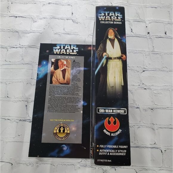 NIB Vintage Star Wars Collector Series Obi-Wan Kenobi Figure - Picture 3 of 8